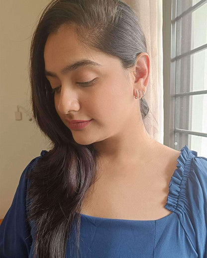 Ishhaara Rhinestone Decor Ear Cuff