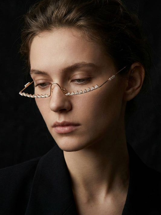 Ishhaara Rhinestone Studded Facelets