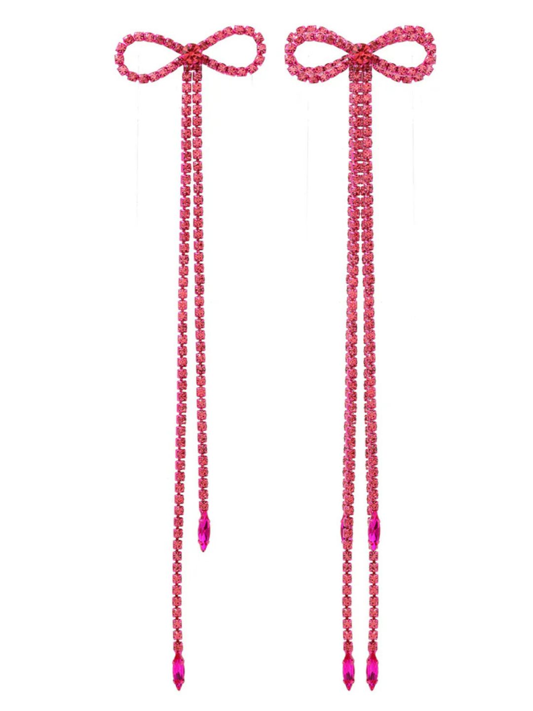 Ishhaara Ribbon Cascade Earring