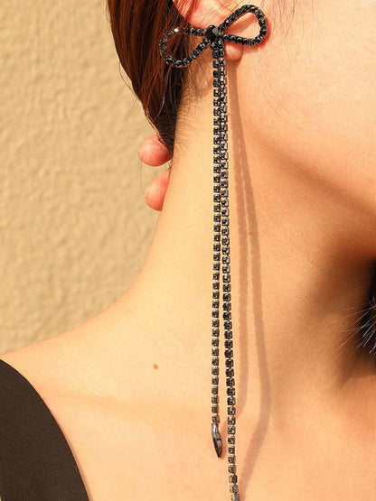 Ishhaara Ribbon Cascade Earring