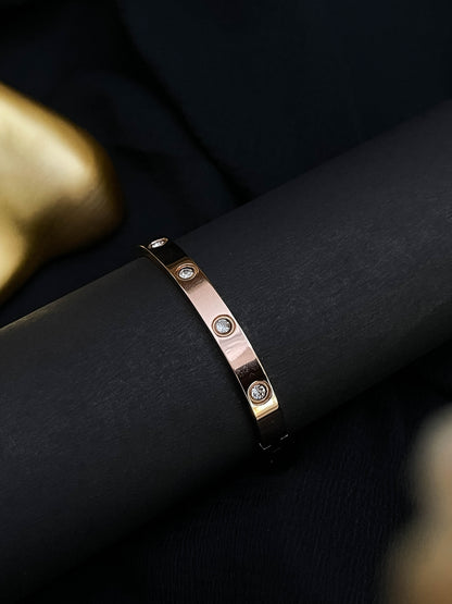 Ishhaara Rose Gold Elegant Bracelet
