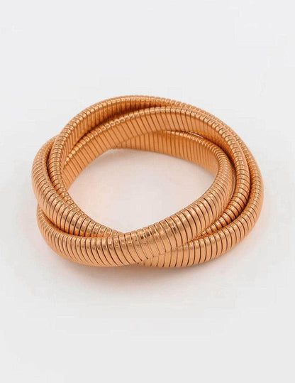 Ishhaara Triple Layer Wrap Stretchable Bracelet