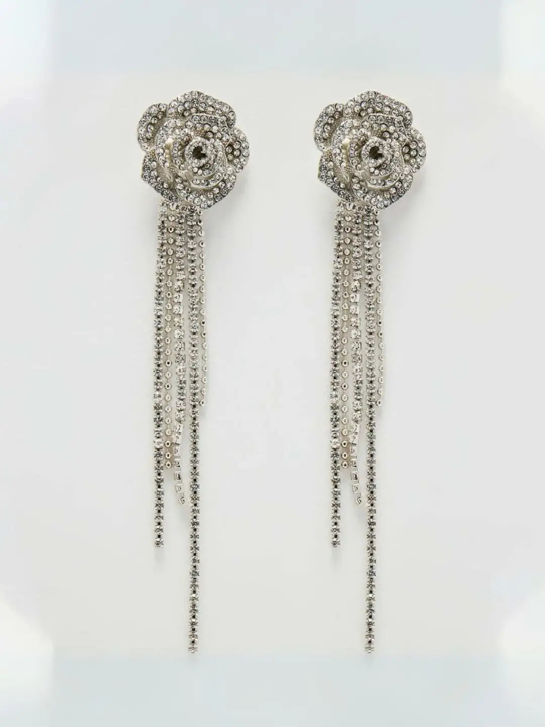 Ishhaara Rose Waterfall Earring