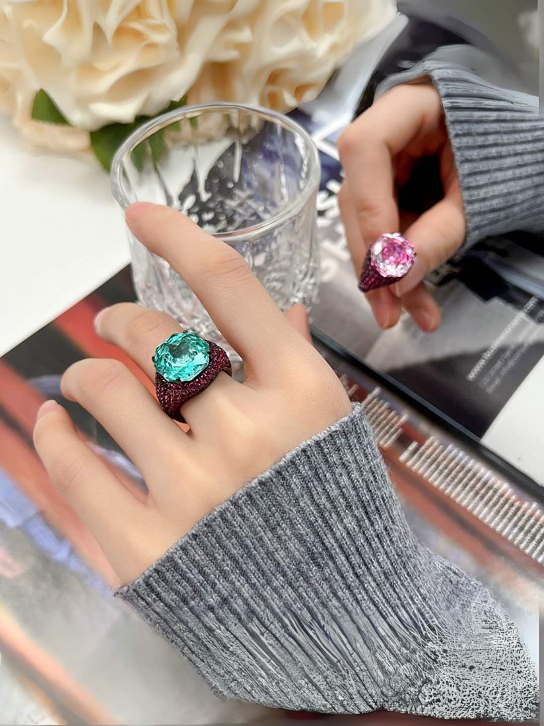 Ishhaara Royal Chroma Ring