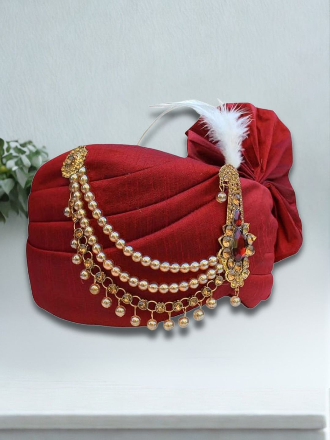 Ishhaara Royal Groom Safa Stole Set