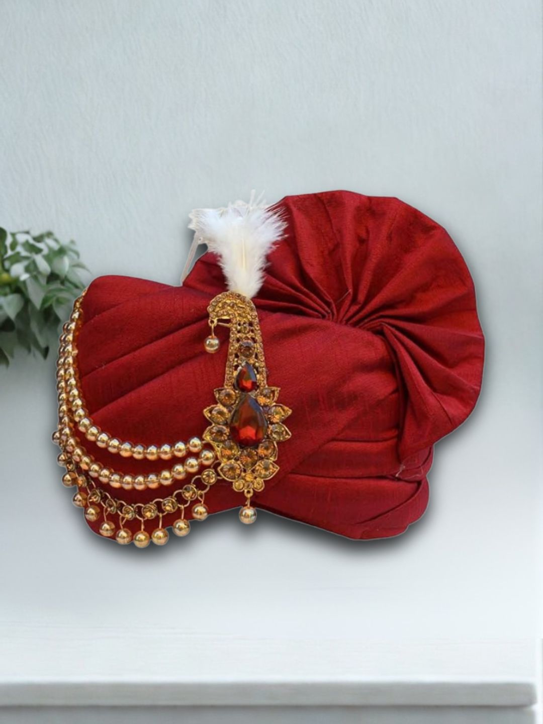 Ishhaara Royal Groom Safa Stole Set