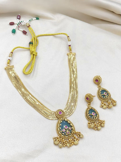Ishhaara Royal Heritage Pendant Necklace