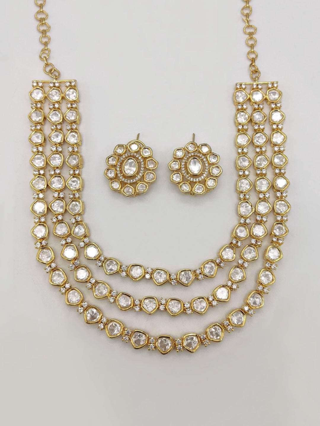 Ishhaara Royal Reflection Necklace Set