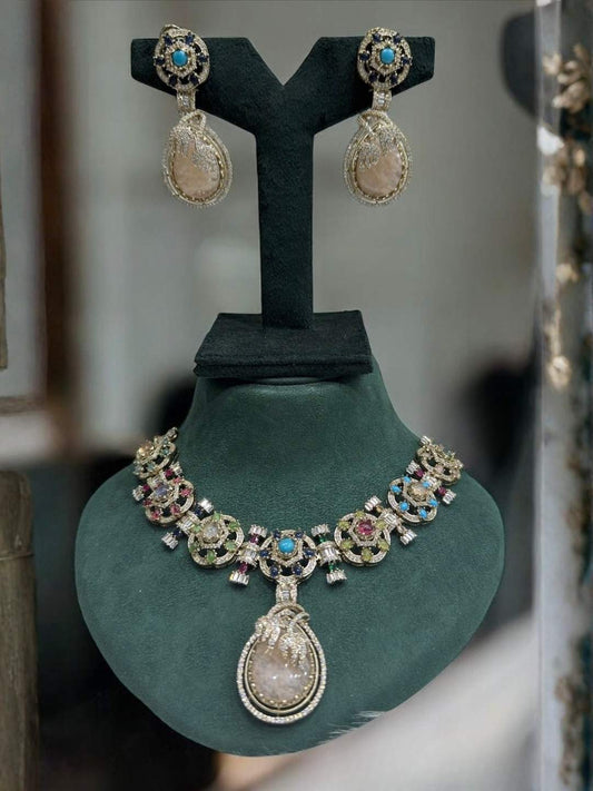 Ishhaara Royal Rhapsody Polki Necklace Set