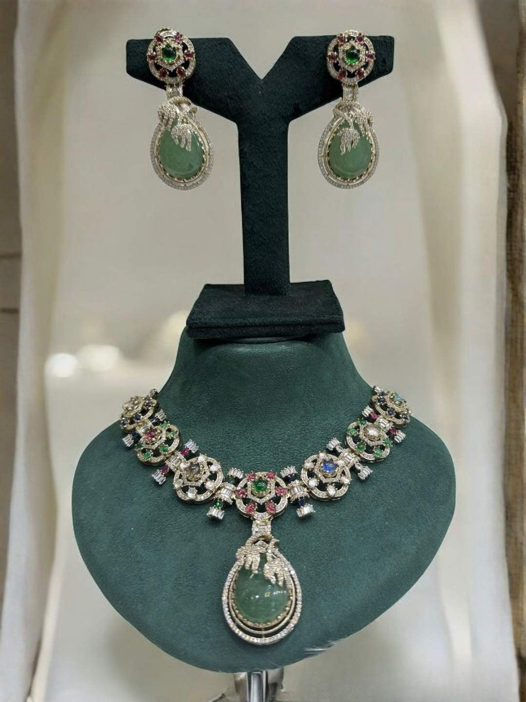 Ishhaara Royal Rhapsody Polki Necklace Set