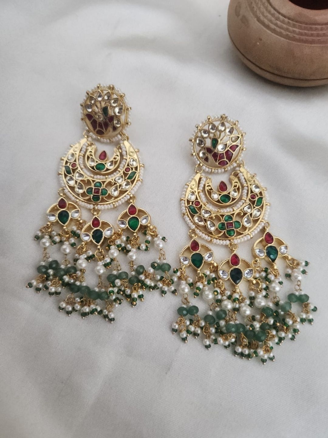 Ishhaara Royale Kundan Embellished Earrings