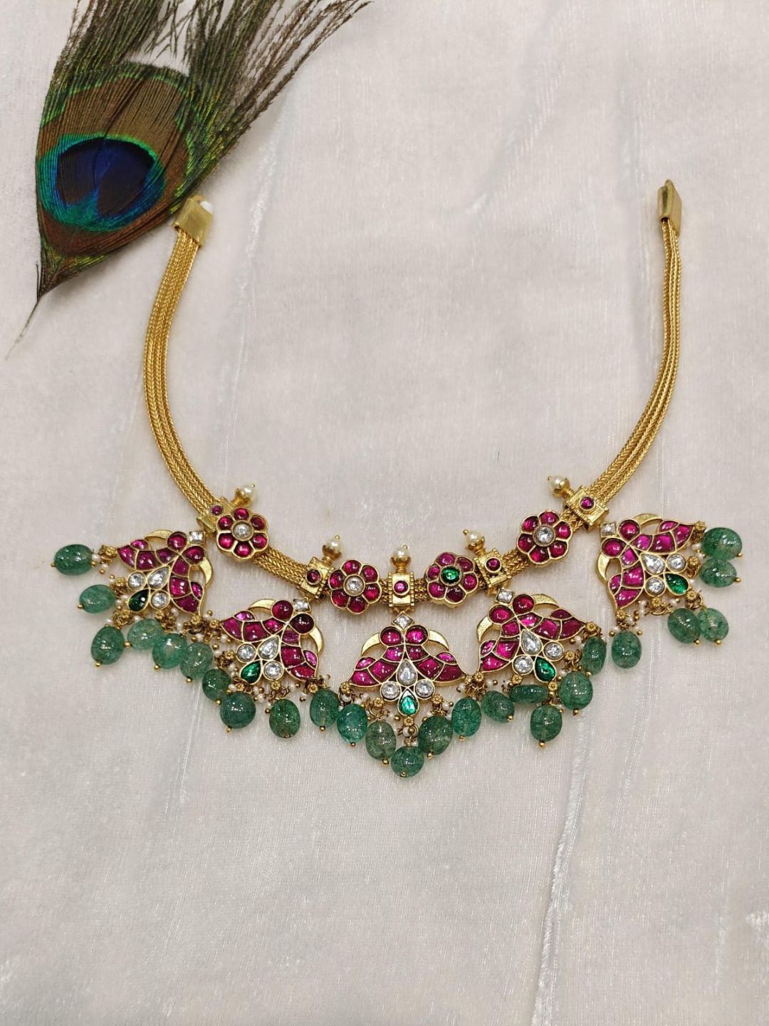 Ishhaara Ruby Choker Necklace