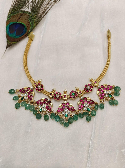 Ishhaara Ruby Choker Necklace