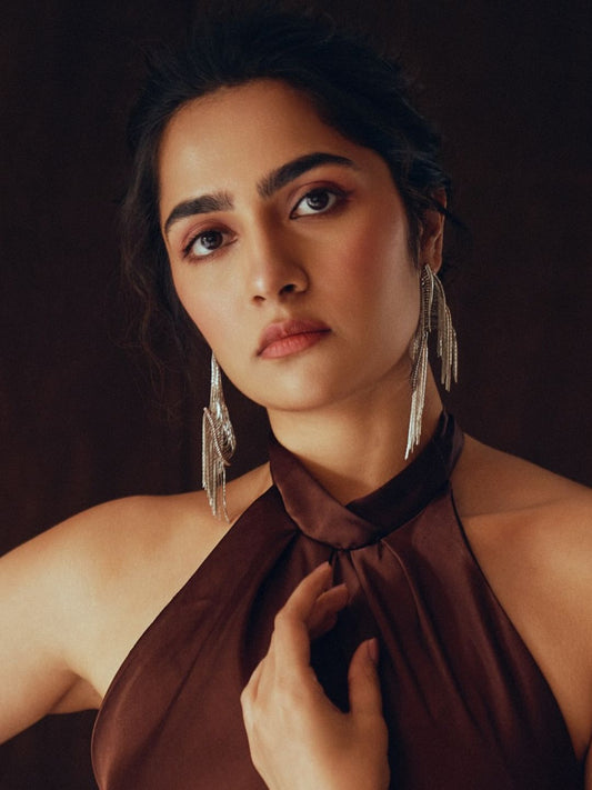 Ishhaara Rukmini Vasanth In Tassel Drop Earrings