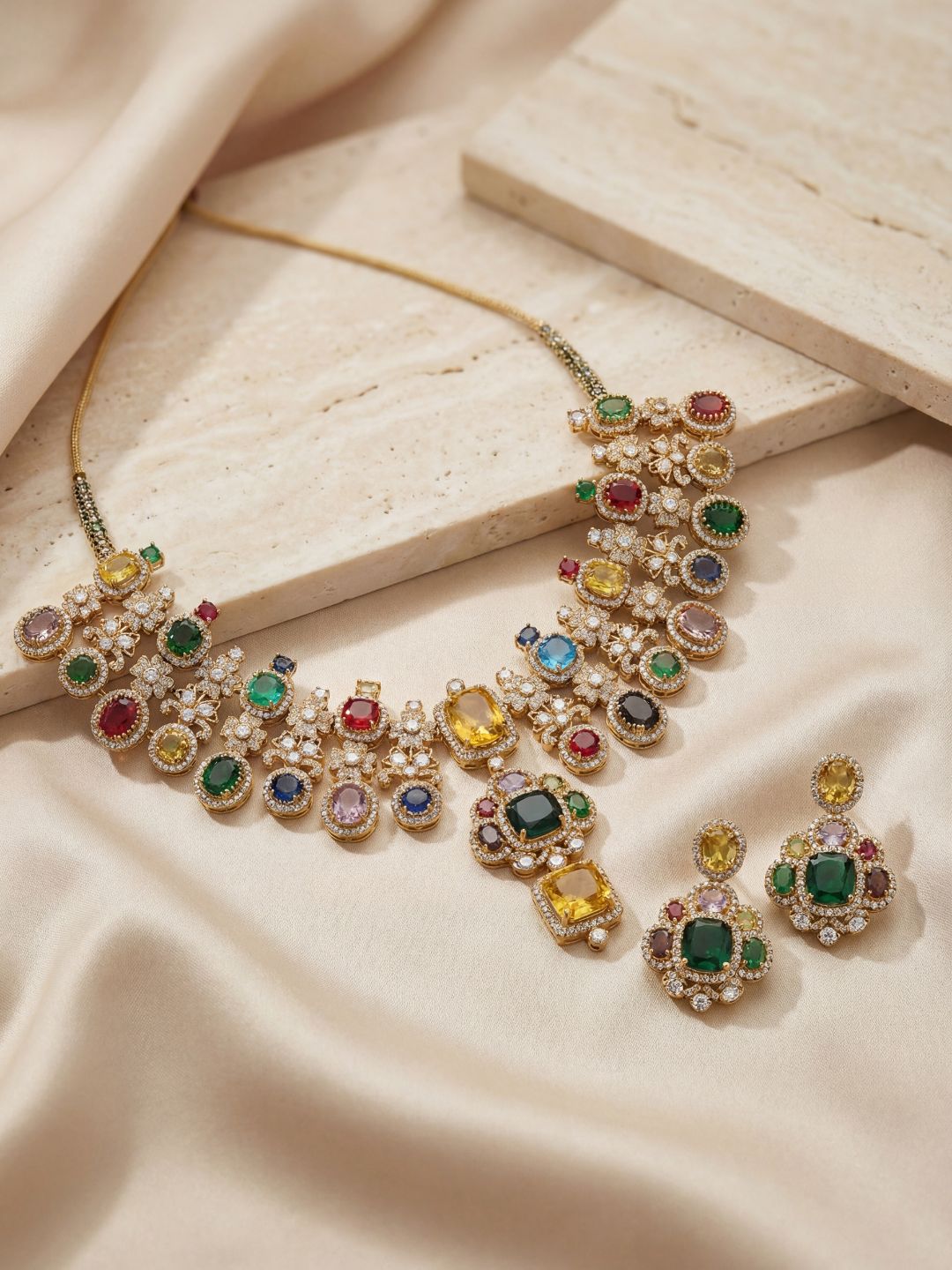 Ishhaara Sabyasachi Inspired Necklace Set