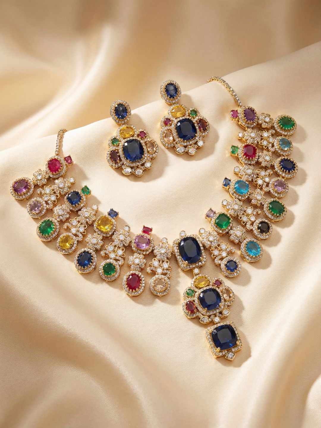 Ishhaara Sabyasachi Inspired Necklace Set