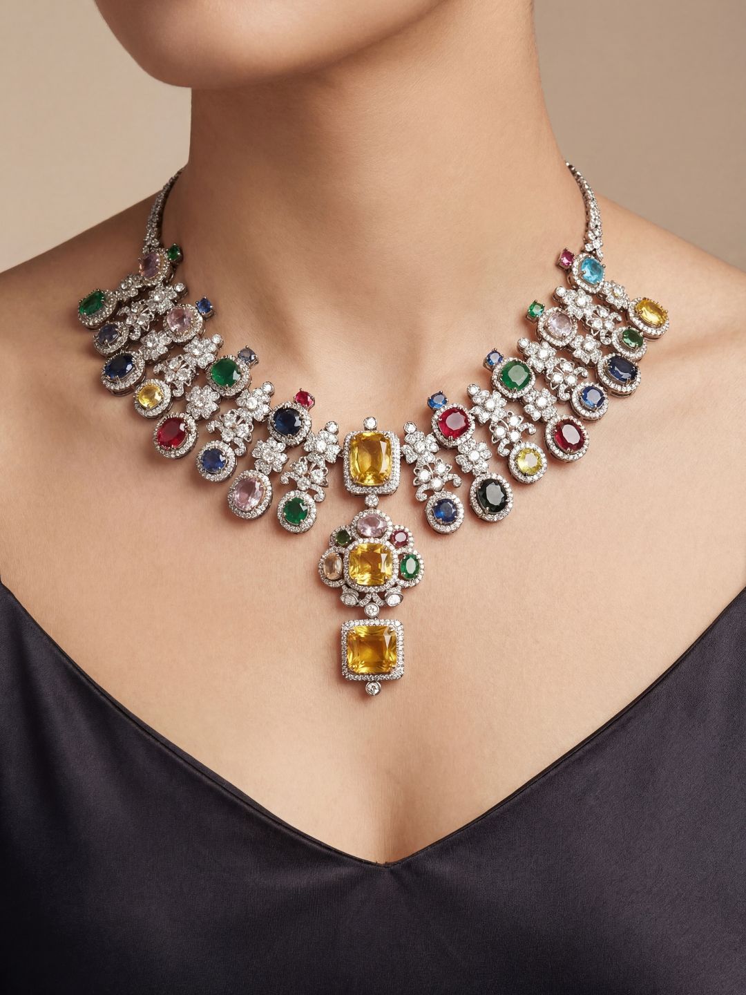 Ishhaara Sabyasachi Inspired Necklace Set