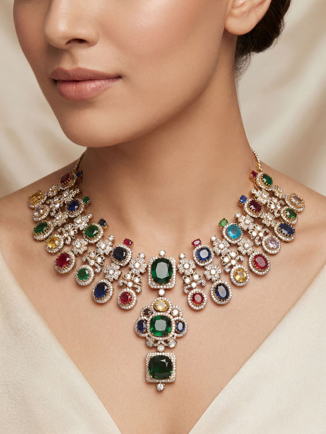 Ishhaara Sabyasachi Inspired Necklace Set