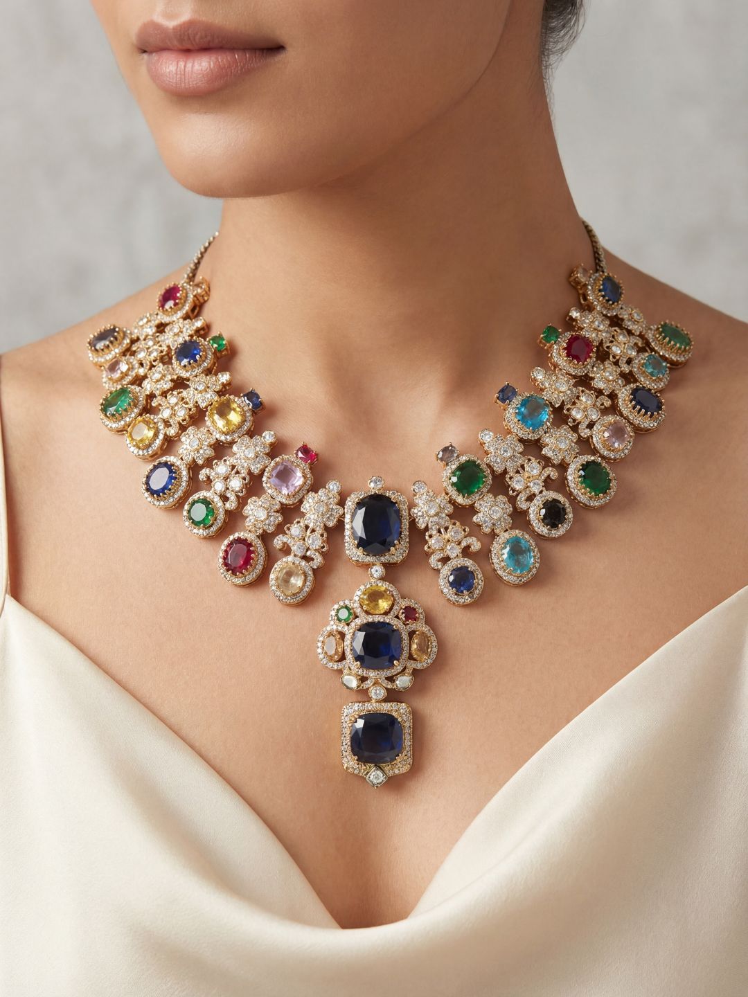 Ishhaara Sabyasachi Inspired Necklace Set