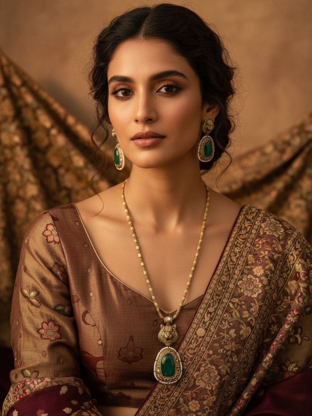 Ishhaara Sabyasachi Inspired Premium Pendant Set