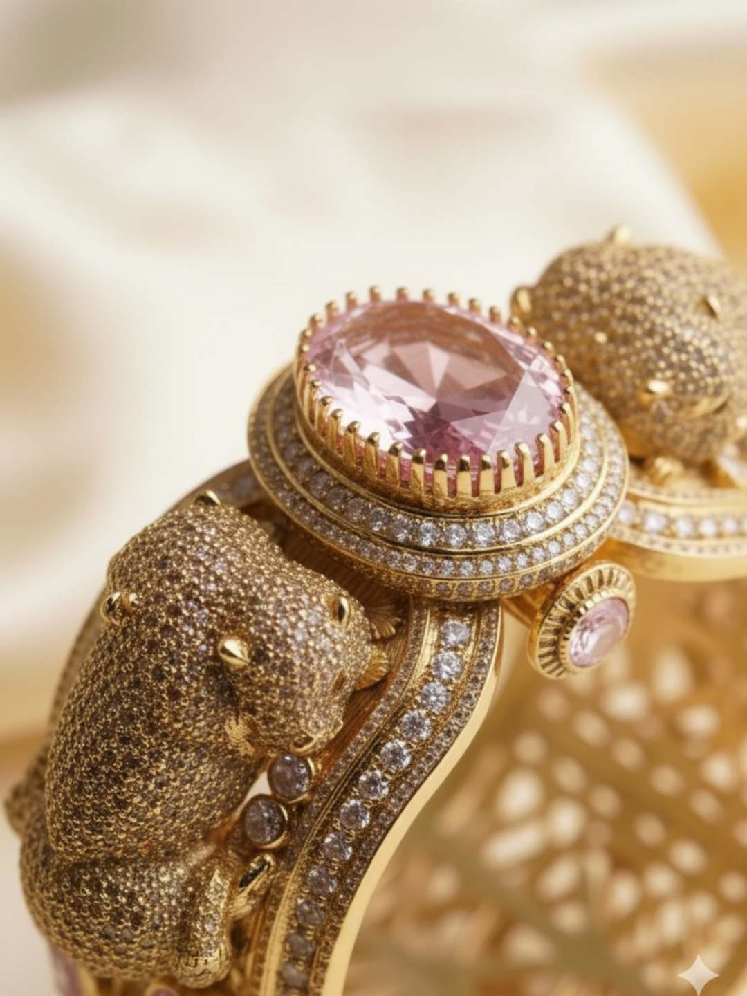 Ishhaara Sabyasachi Inspired The Maharaja Panther Bangle