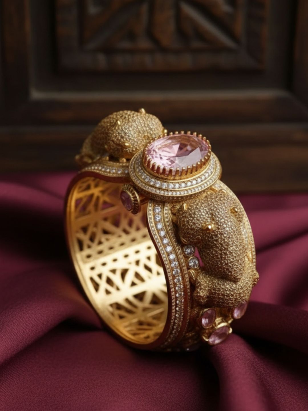 Ishhaara Sabyasachi Inspired The Maharaja Panther Bangle