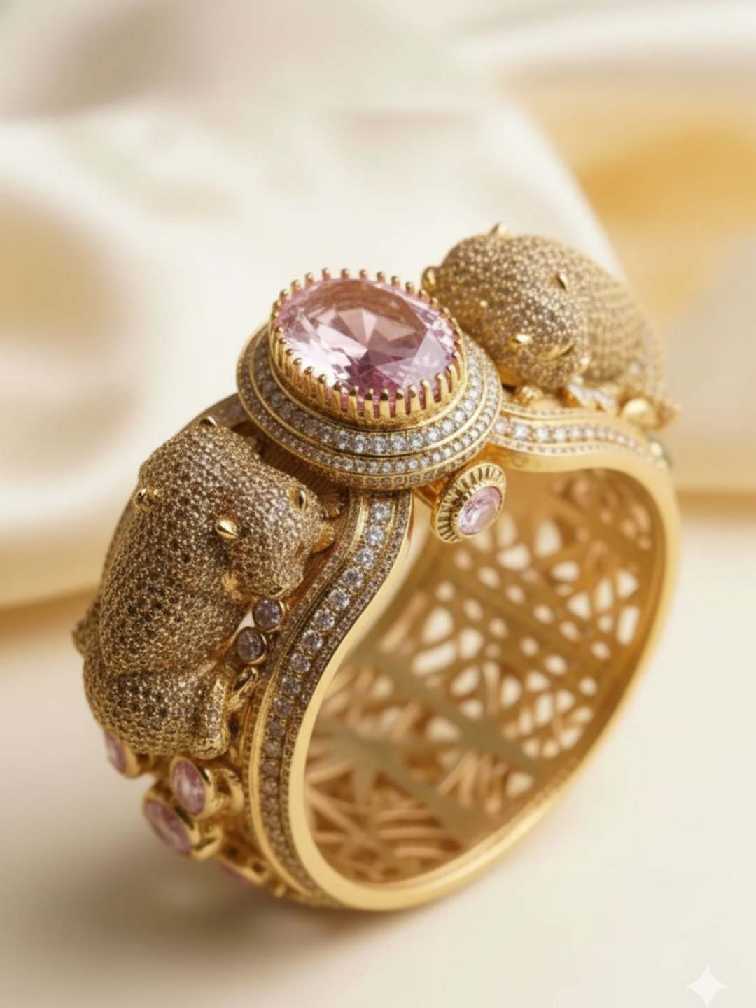 Ishhaara Sabyasachi Inspired The Maharaja Panther Bangle