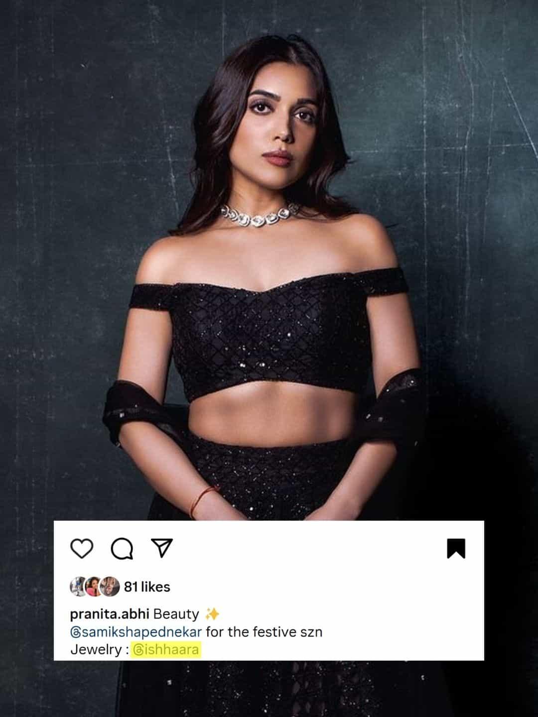 Ishhaara Samiksha Pednekar In Round Shape Kundan Choker Necklace