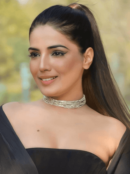 Ishhaara Sanya Kalsi In Showstopper Necklace Silver