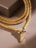 Ishhaara Serpentine Choker Necklace