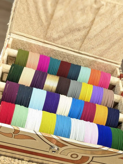 Ishhaara Set Of 36 Dozen Matt Bangles