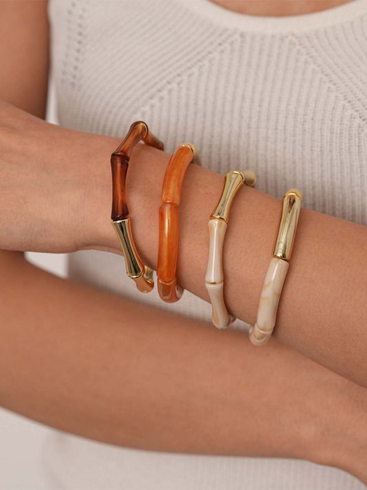 Ishhaara Set Of Four Stretchable Bracelets