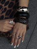 Ishhaara Set Of Snake Print 3 Bangles Set