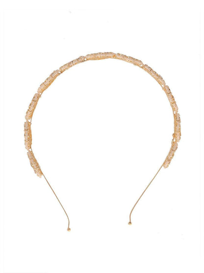 Ishhaara Shikha Sharma In Floral Kundan Studded Hair Band