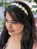 Ishhaara Shikha Sharma In Floral Kundan Studded Hair Band