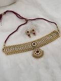 Ishhaara Shobitha Dhulipala Wedding Inspired Double Sided Necklace