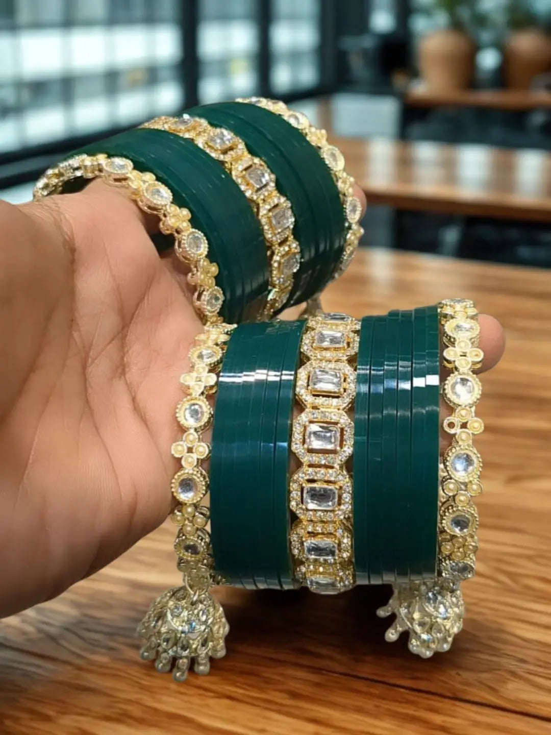 Ishhaara Short Jhumki Punjabi Chooda