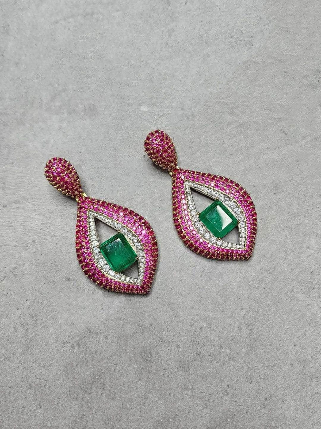 Ishhaara Show Shopping Drop Earrings