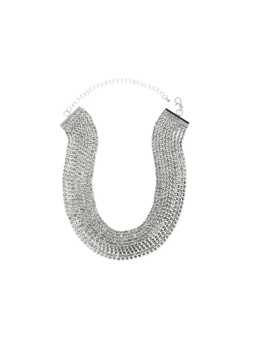 Ishhaara Showstopper Necklace Silver