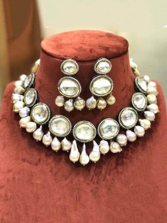 Ishhaara Big Polki Victorian Baroque Set