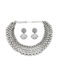 Ishhaara Silver Dolly Singh In Diamond Choker Necklace