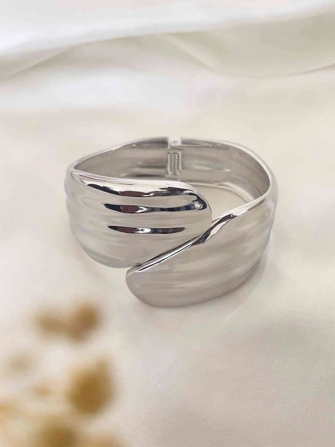 Ishhaara Silver Imperial Cuff Bracelet