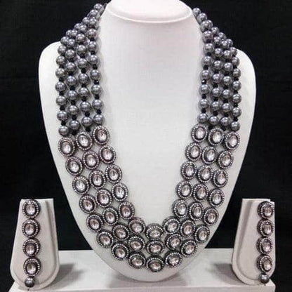 Ishhaara Layered Ad Kundan Necklace