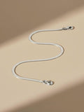 Ishhaara Silver Snake Chain Anklet