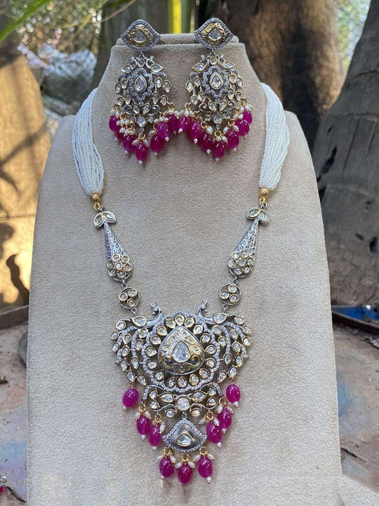 Ishhaara Silver Whispere Necklace