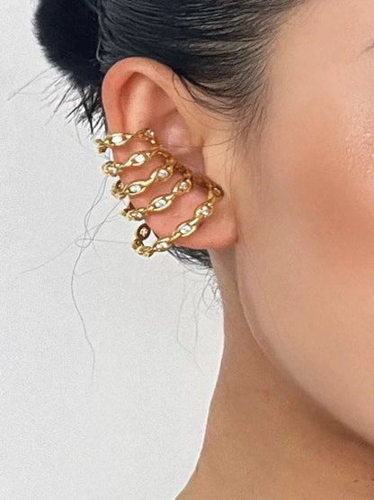Ishhaara Single Sided Dior Bone Earcuff
