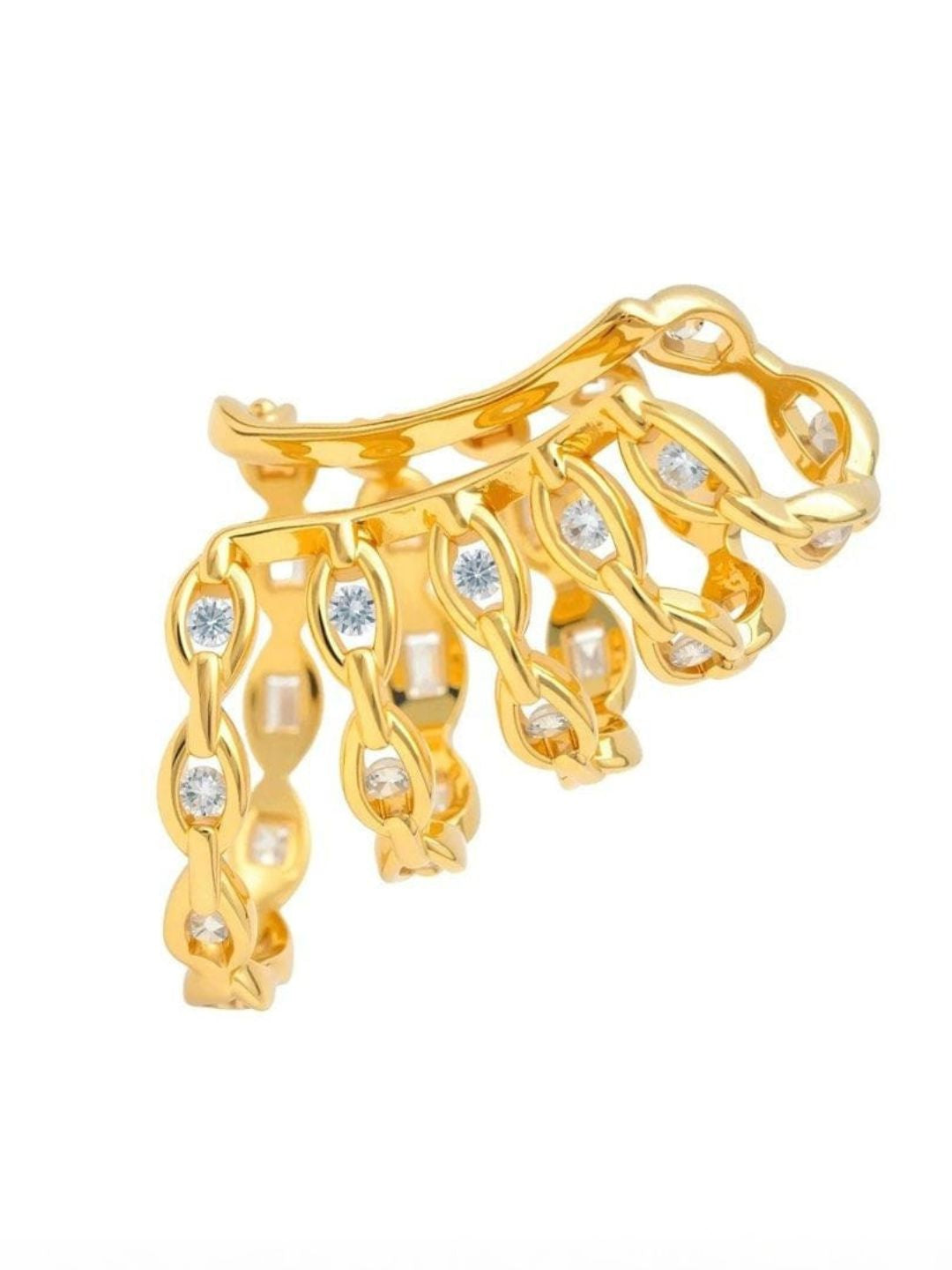 Ishhaara Single Sided Dior Bone Earcuff