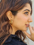 Ishhaara Square Hoop Earrings