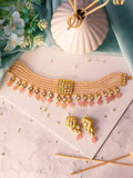 Ishhaara Square Patch Onex Choker Necklace Set
