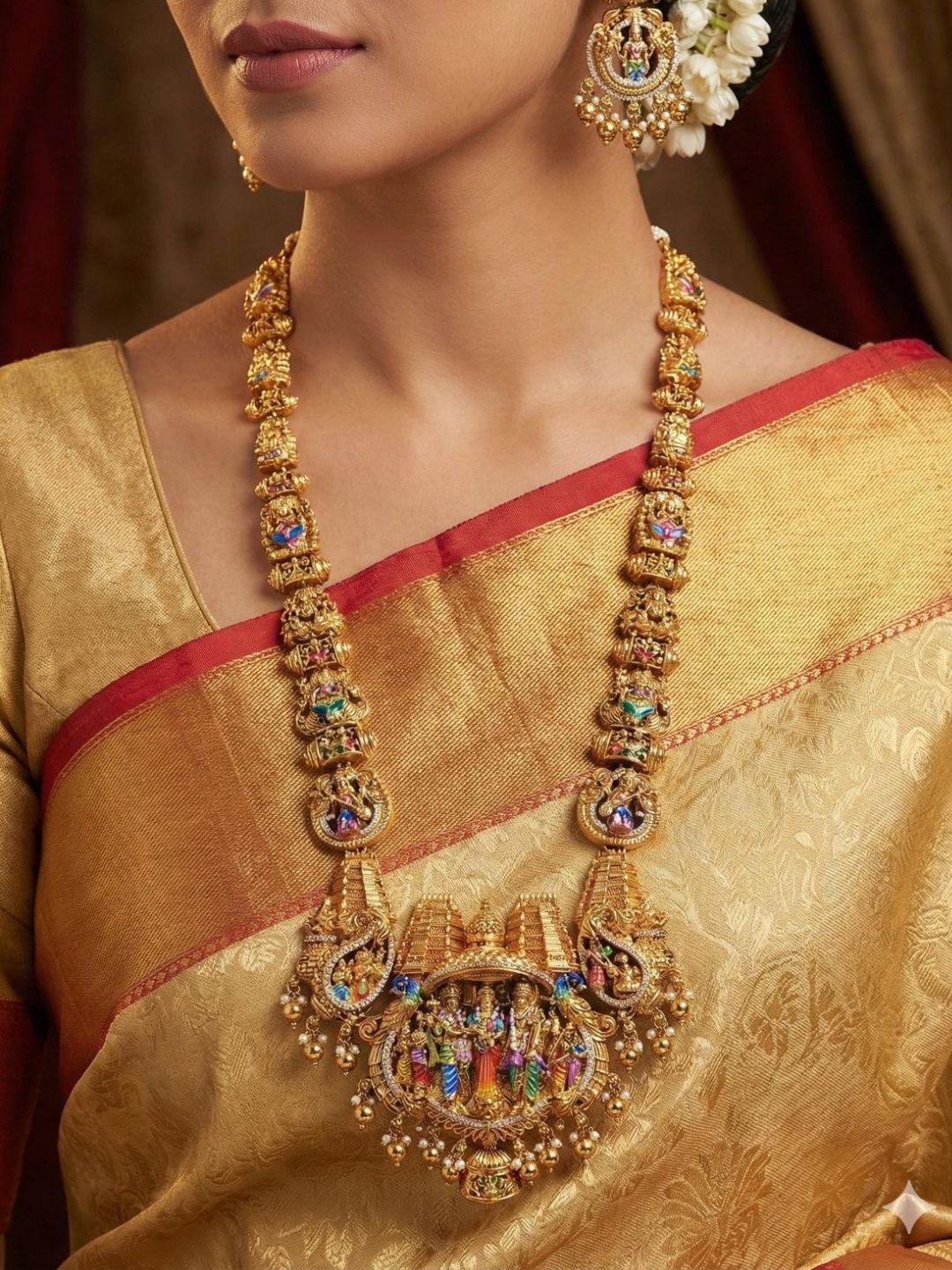 Ishhaara Srinivasa Kalyanam Meenakari Haram